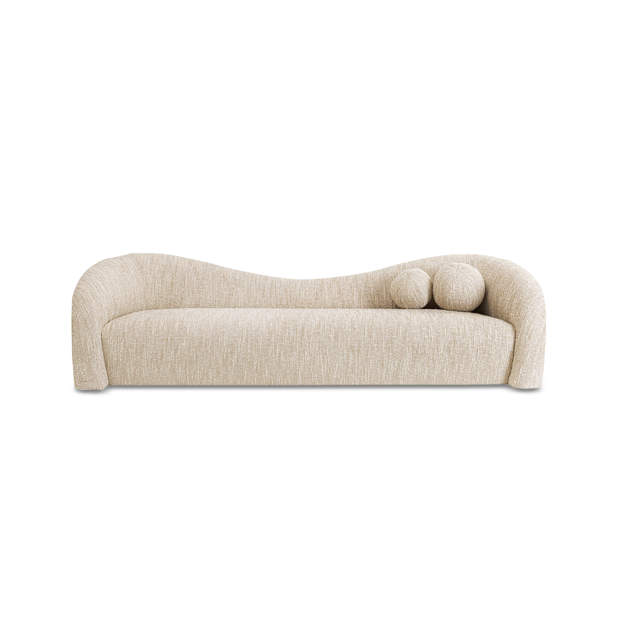 Livia 3 Seater Sofa - Off-White