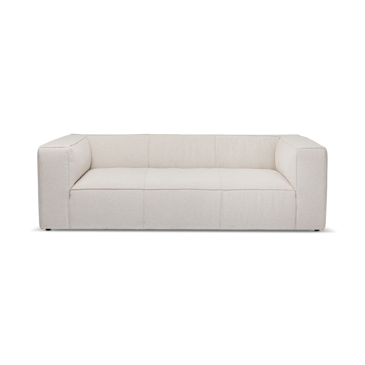 Cubetto 3-Seater Sofa, Cream, 220Cm