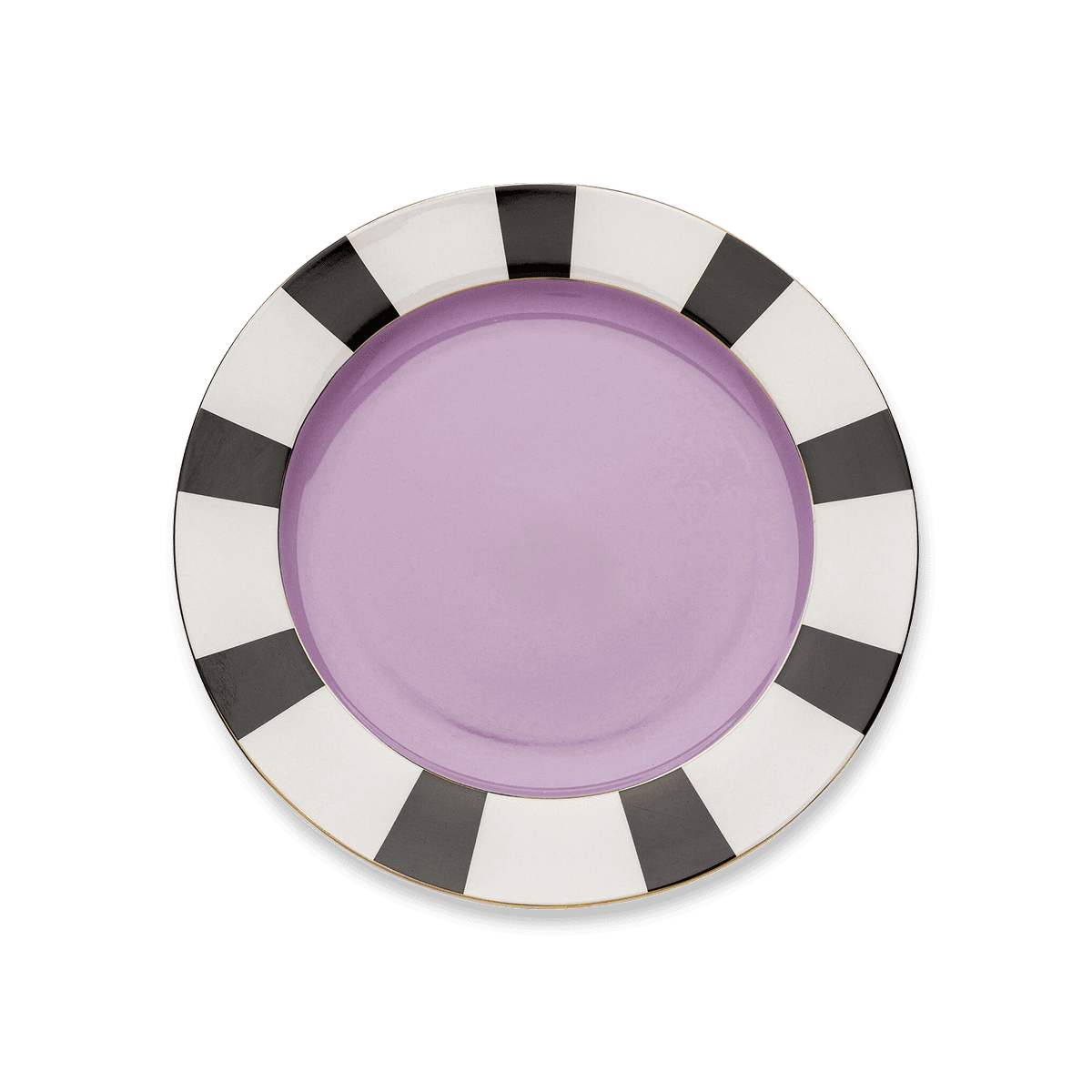 Harlequin Plate (Large) – Purple