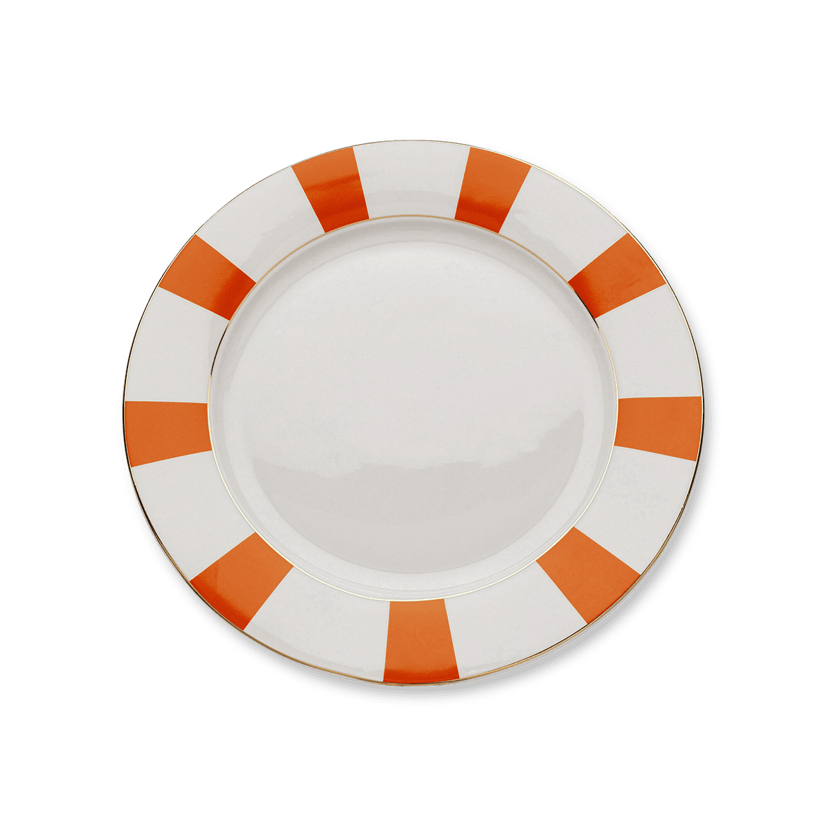 Harlequin Plate (Medium) – Orange
