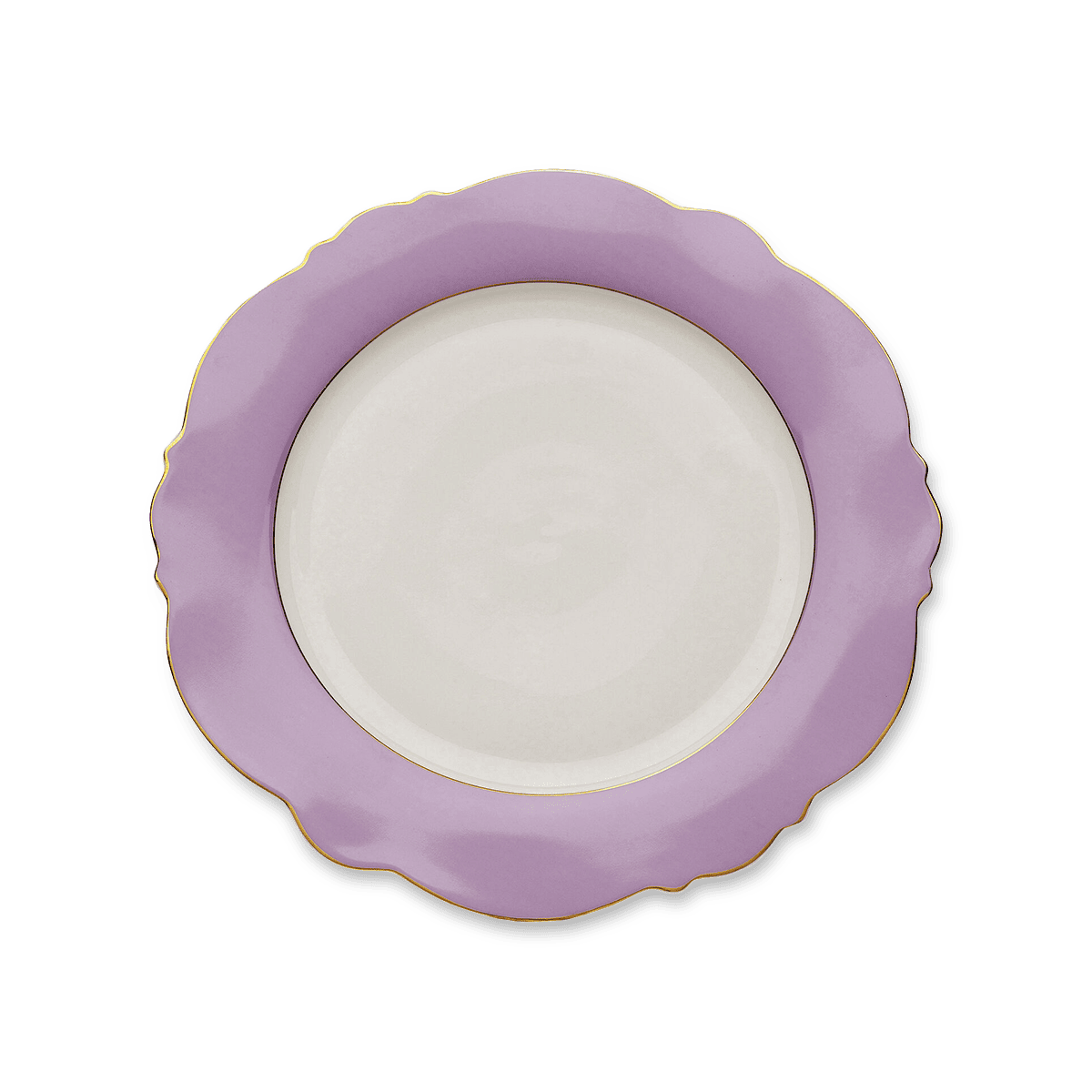 Harlequin Plate (Large) – Purple