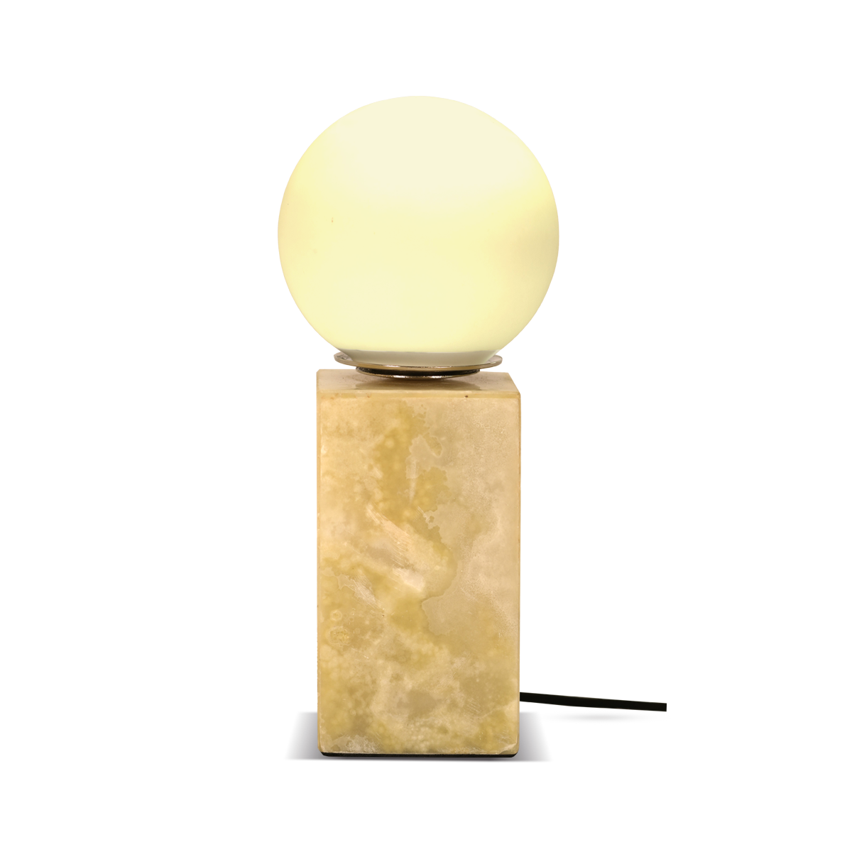 Qube Table Lamp - Onyx