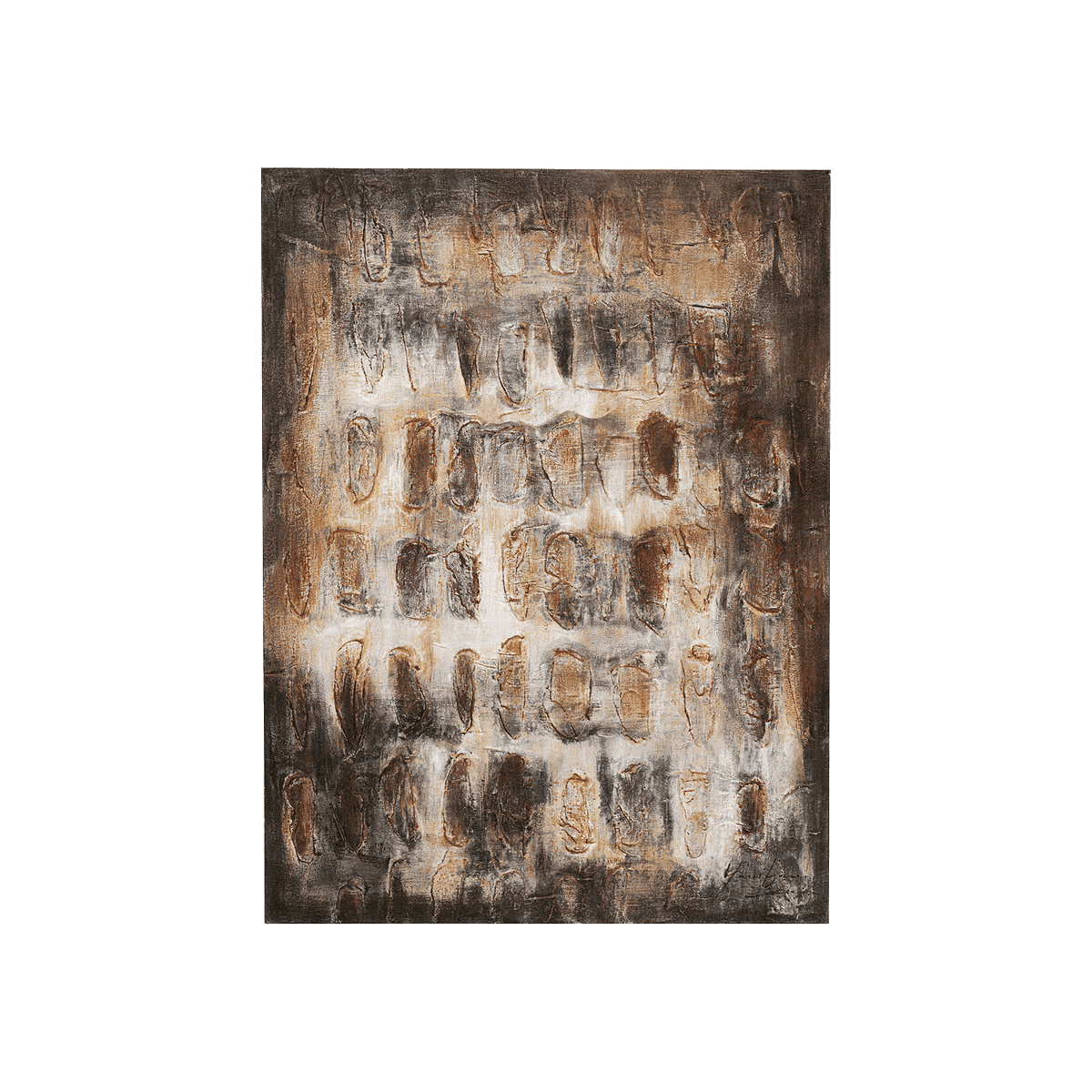 Shadows Canvas Picture - Brown