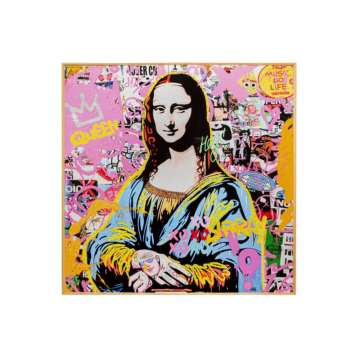 La Viva Woman Framed Picture - Multicoloured