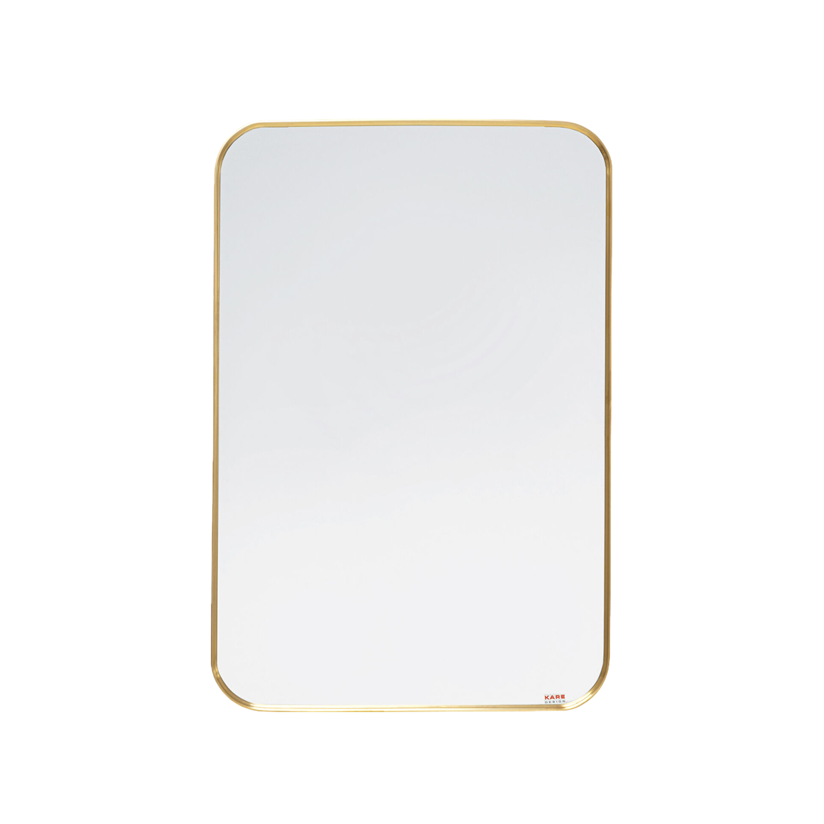Simply Brass Wall Mirror (Medium) - Mirrored