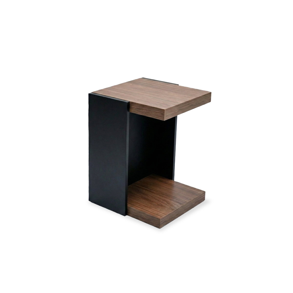 Klaus Wooden Side Table - Black