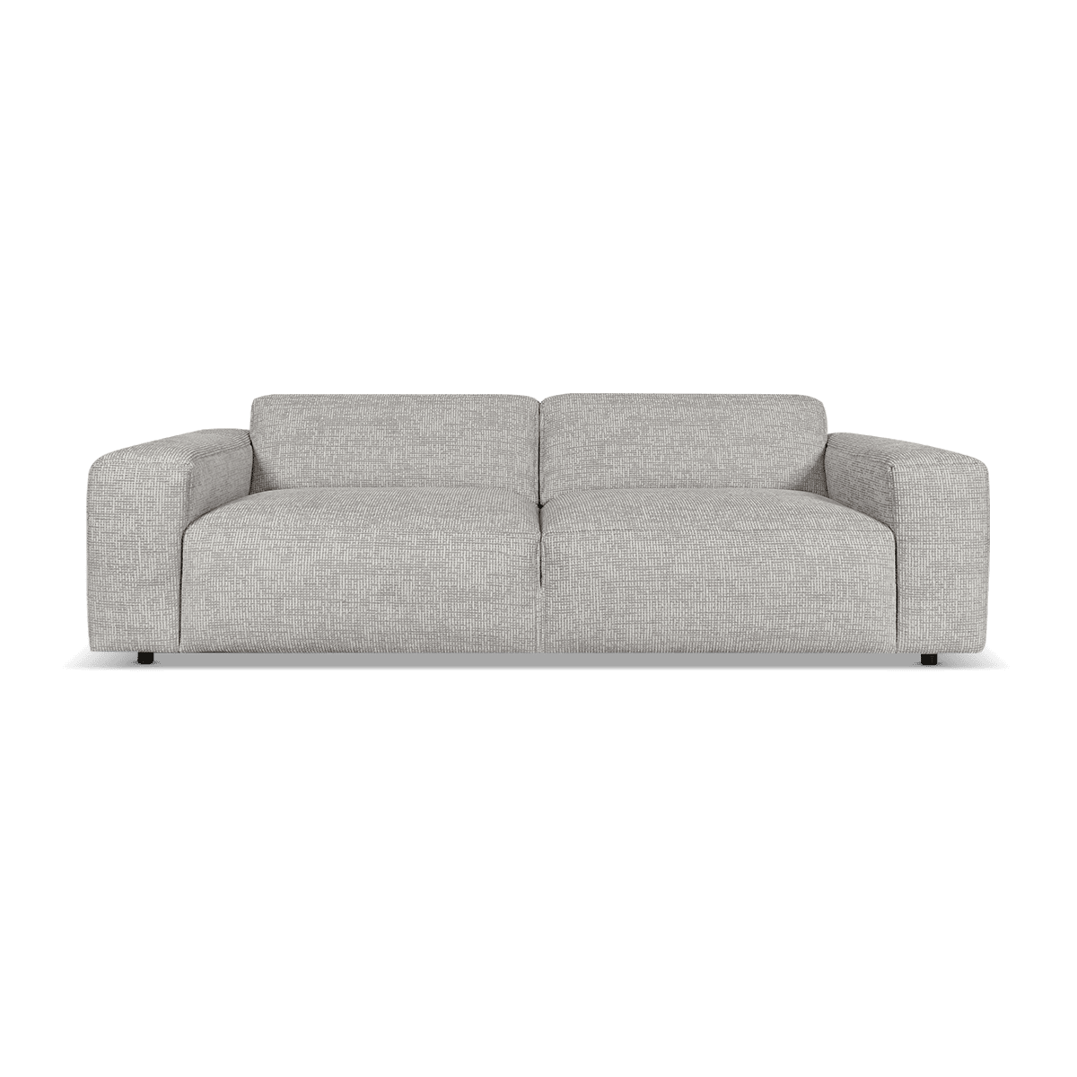 Lucera 3 Seater Sofa – White Grey