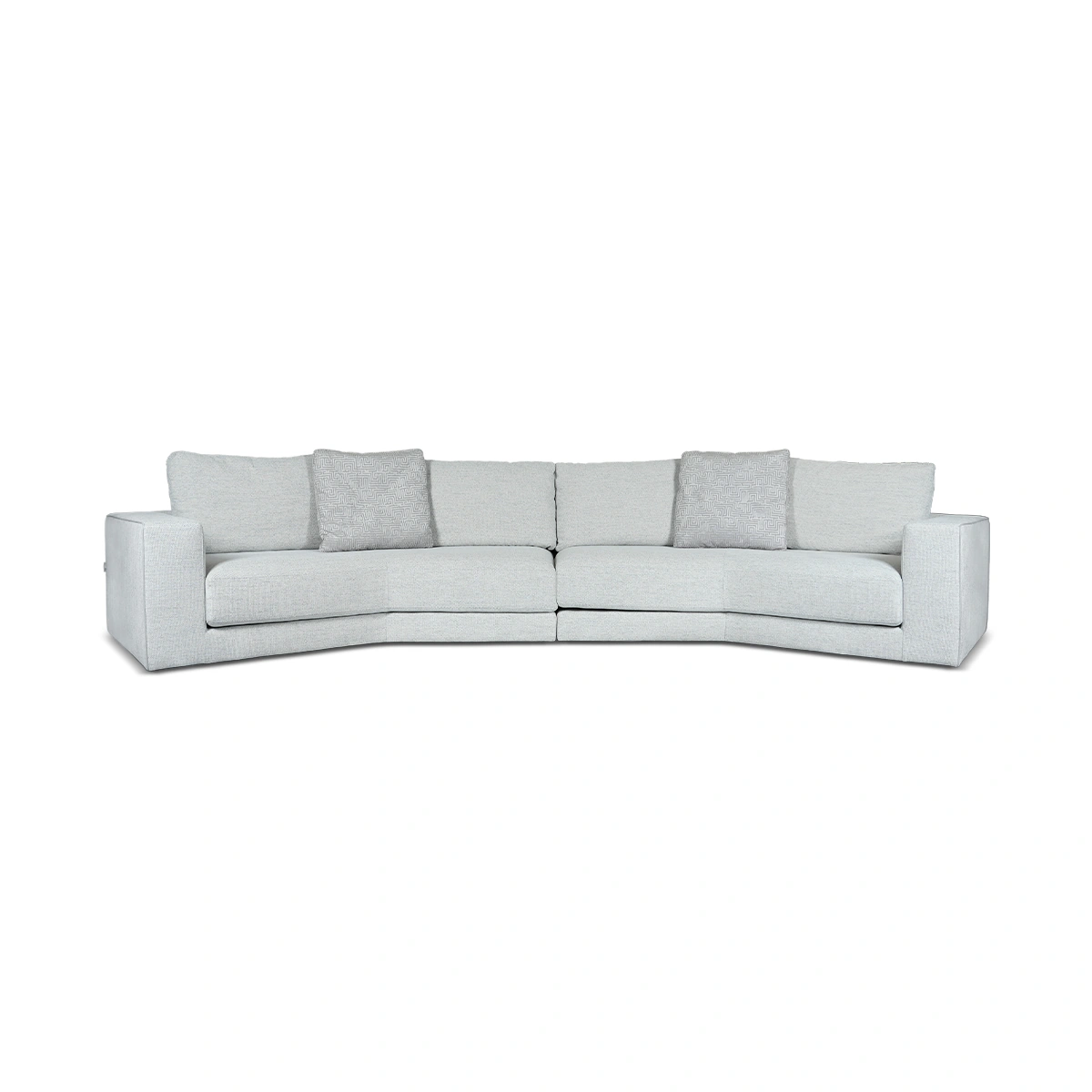Maxwell 4 Seater Sofa – Off-White | Wide Family Seating & Clean Contemporary Design
