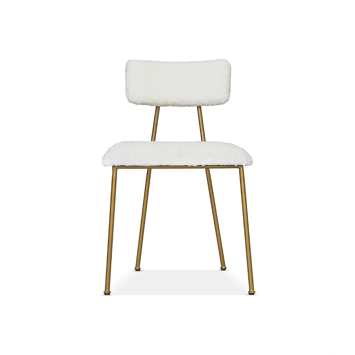 Savona Dining Chair Antique Brass Metal Accent Chair