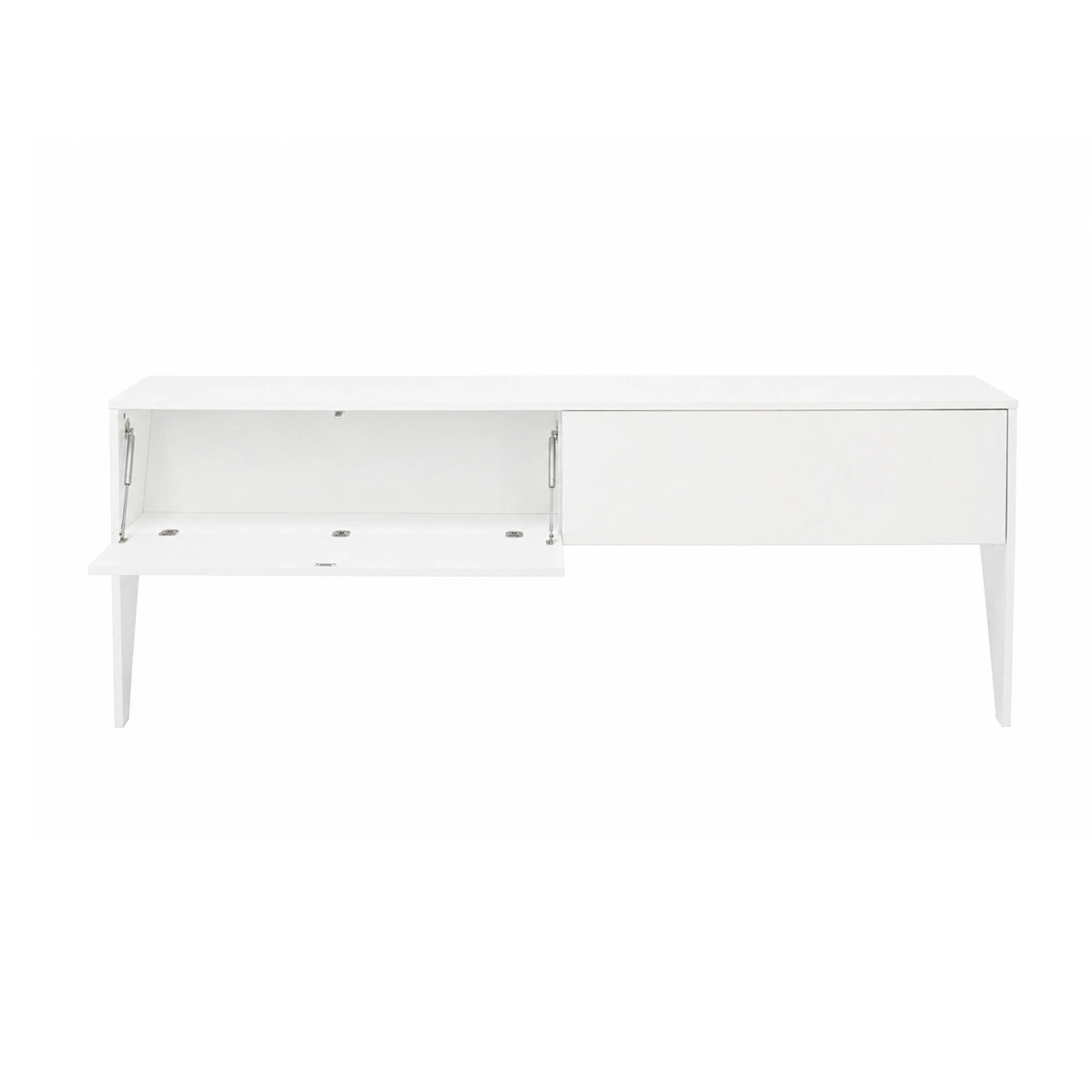 High Heel Console Table 200 cm White MDF