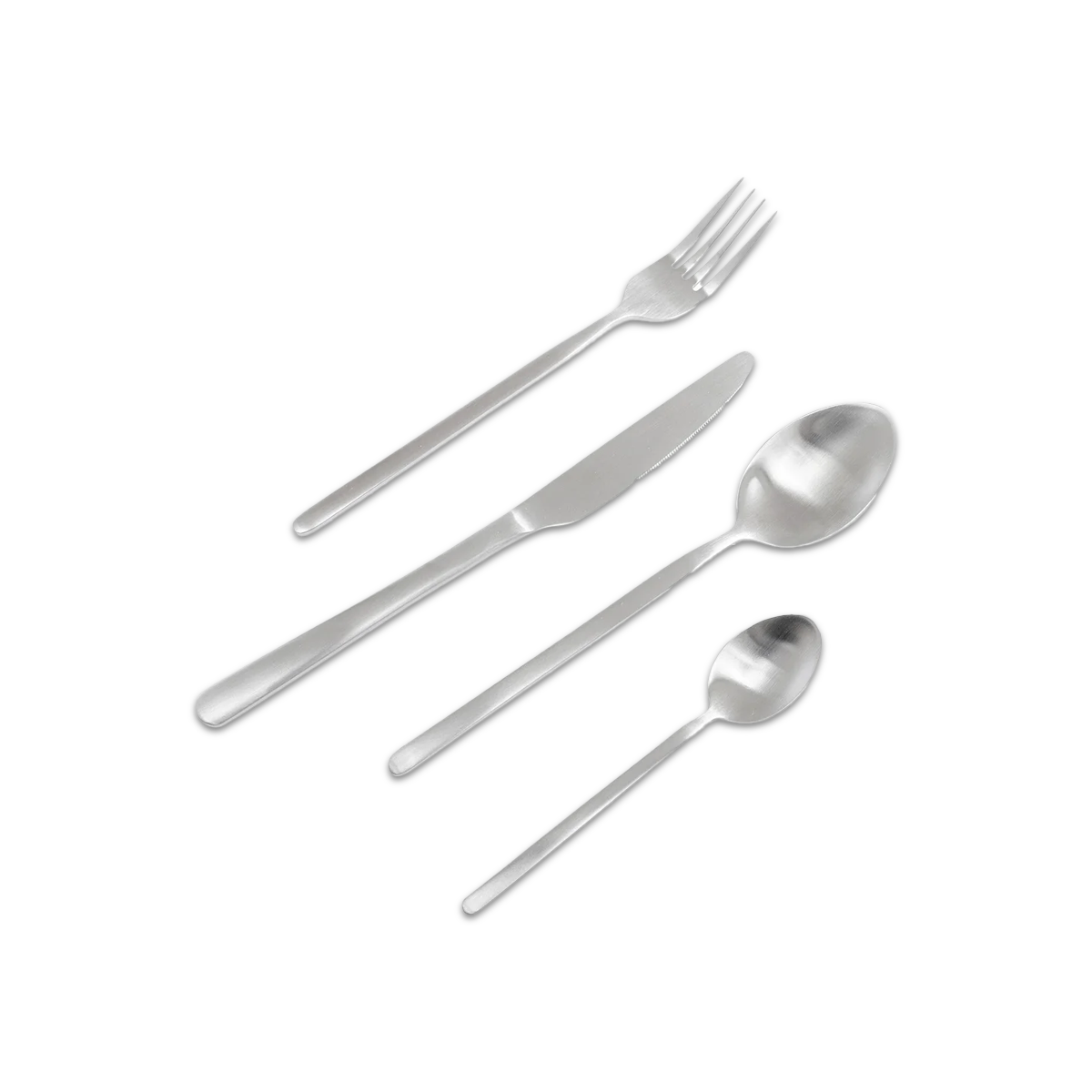 Gloria Cutlery, Matt Silver, (16-Part)