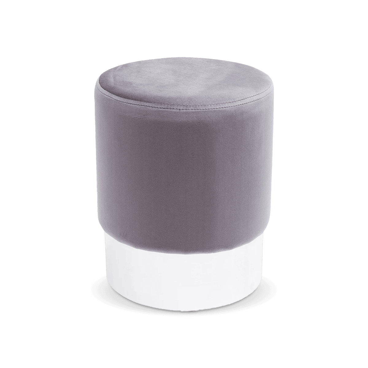 Cherry Stool, Light Silver, Dia35Cm, Grey