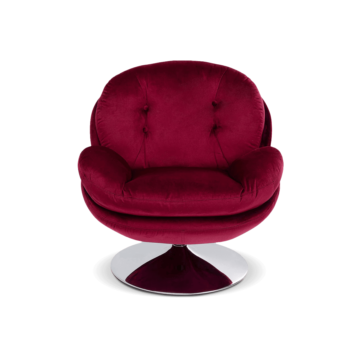Swivel Armchair Cosy Berry
