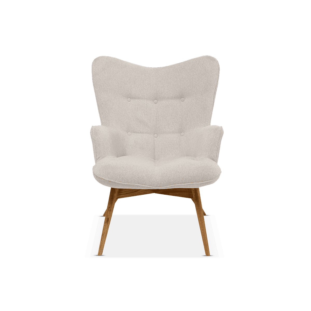 Vicky Armchair, Cream