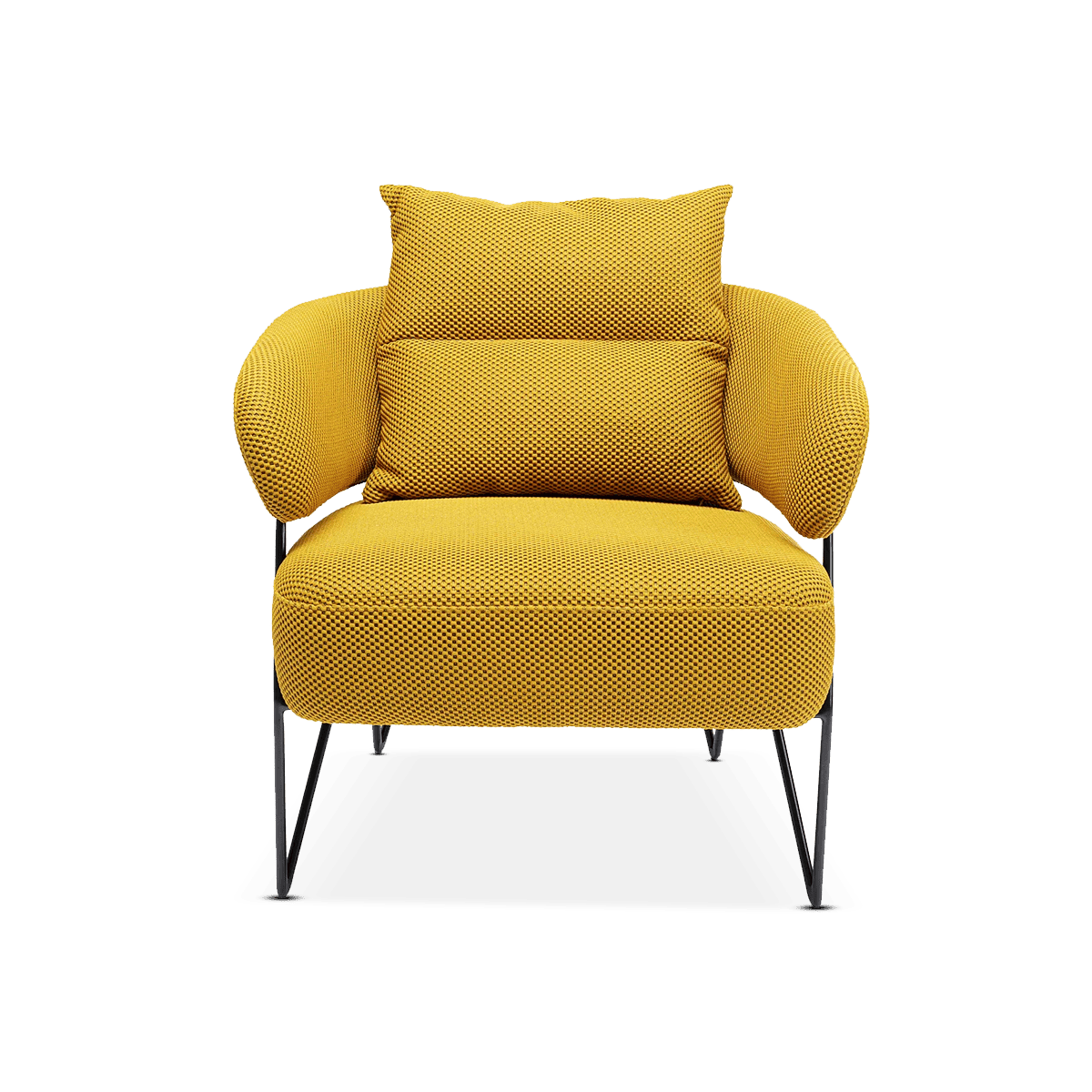 Peppo Armchair, Yellow
