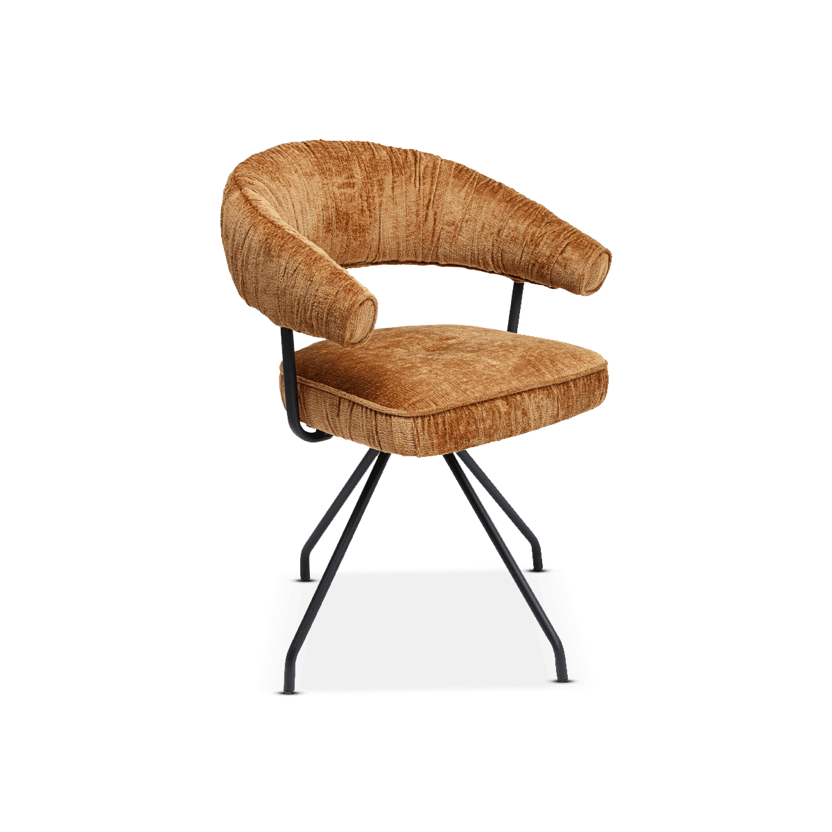 Swivel Chair Arabella Orange
