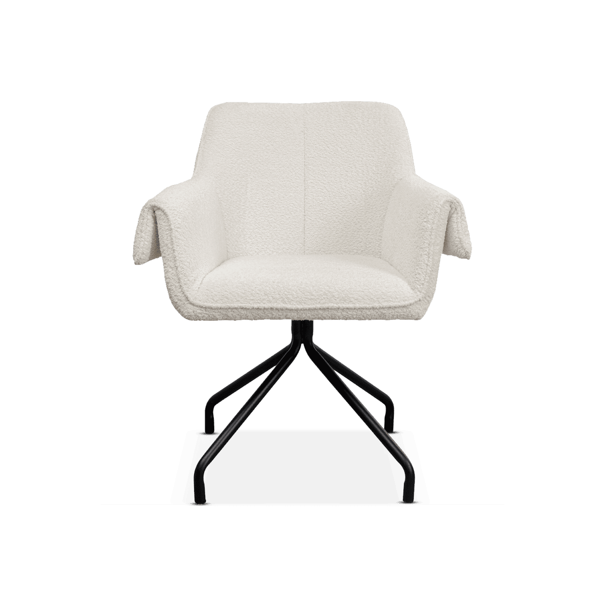 Swivel Chair Bess Cream