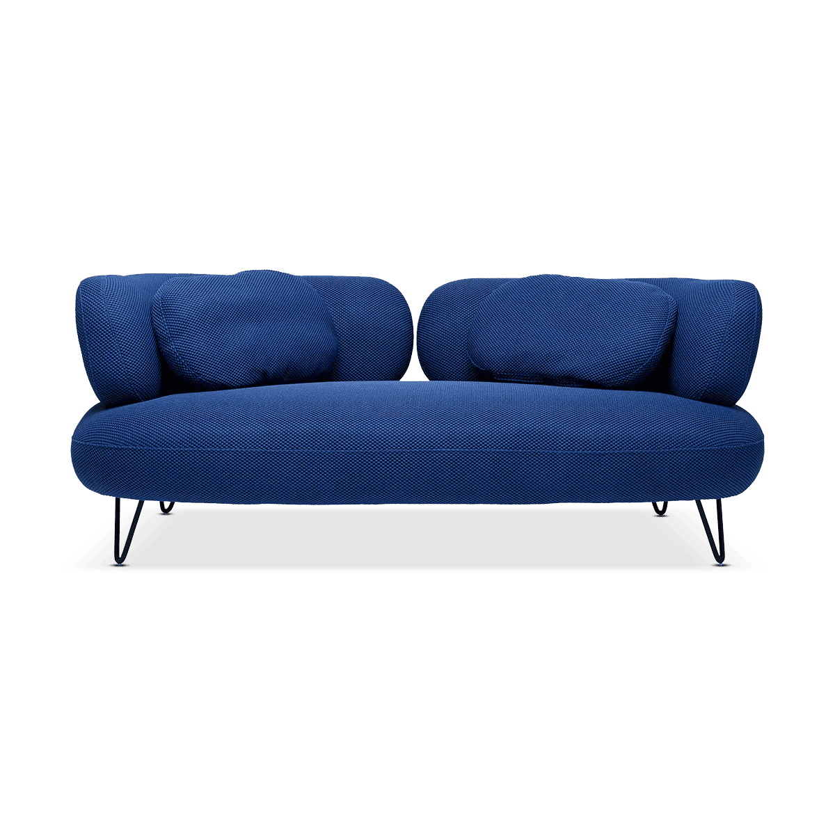 Peppo Sofa, 2 Seater, Blue, 182Cm