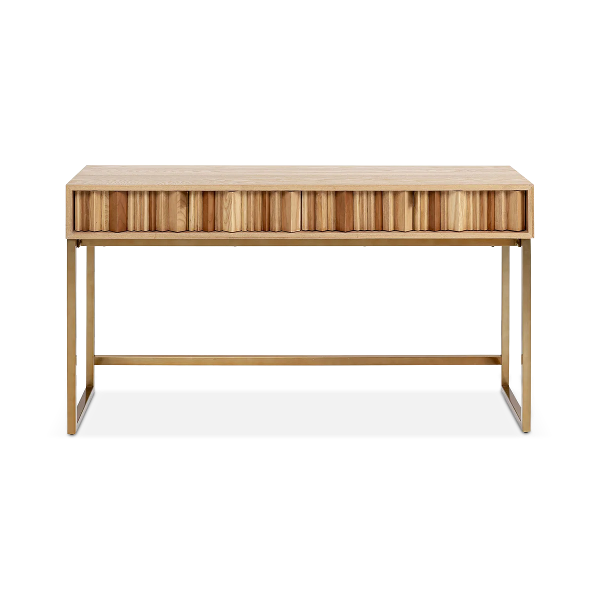 Concertina Console, Nature, 136X40Cm