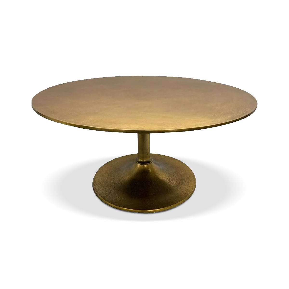 Morocco Coffee Table, Brass, Ø91Cm
