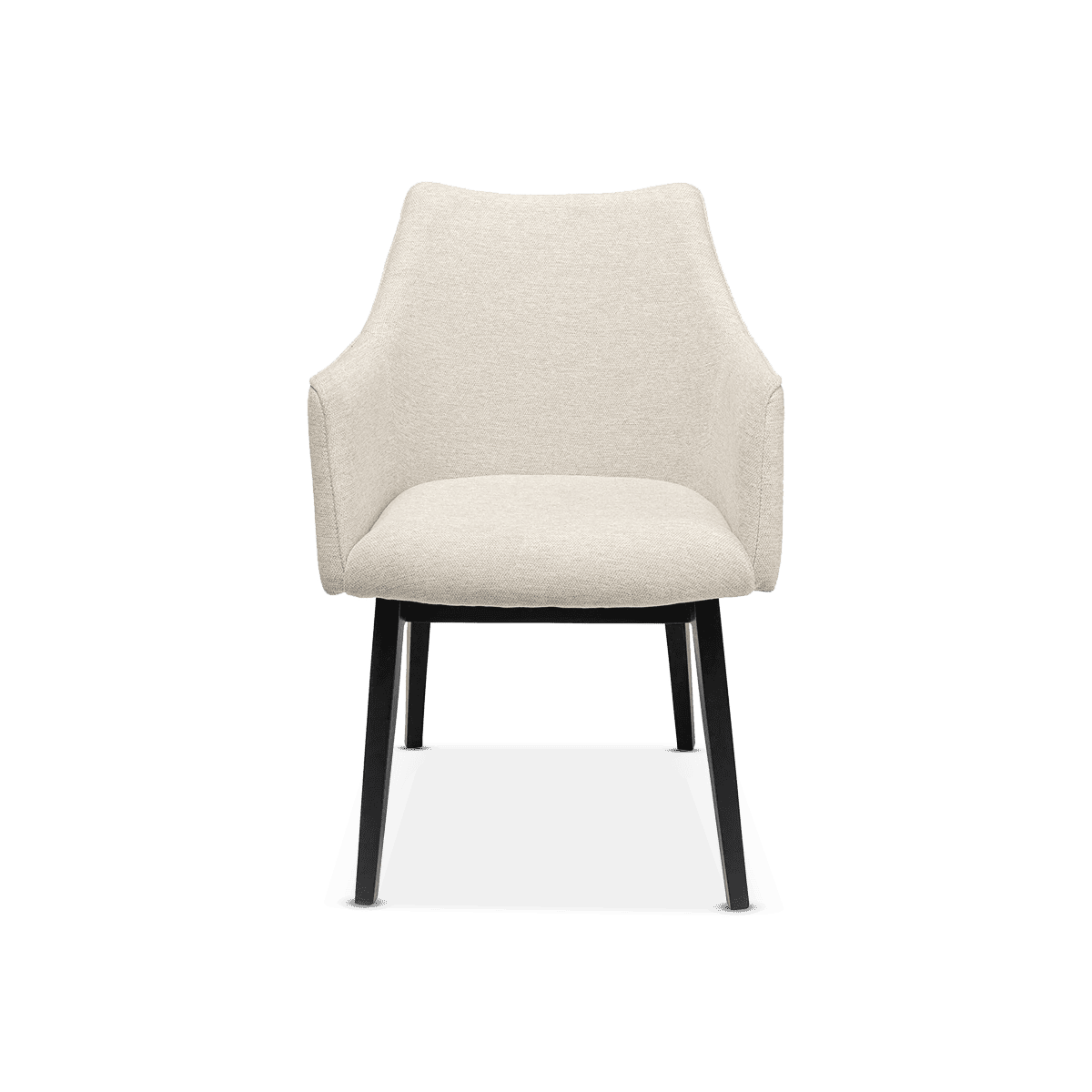 Modino Dining Chair, W/Armrest Cream