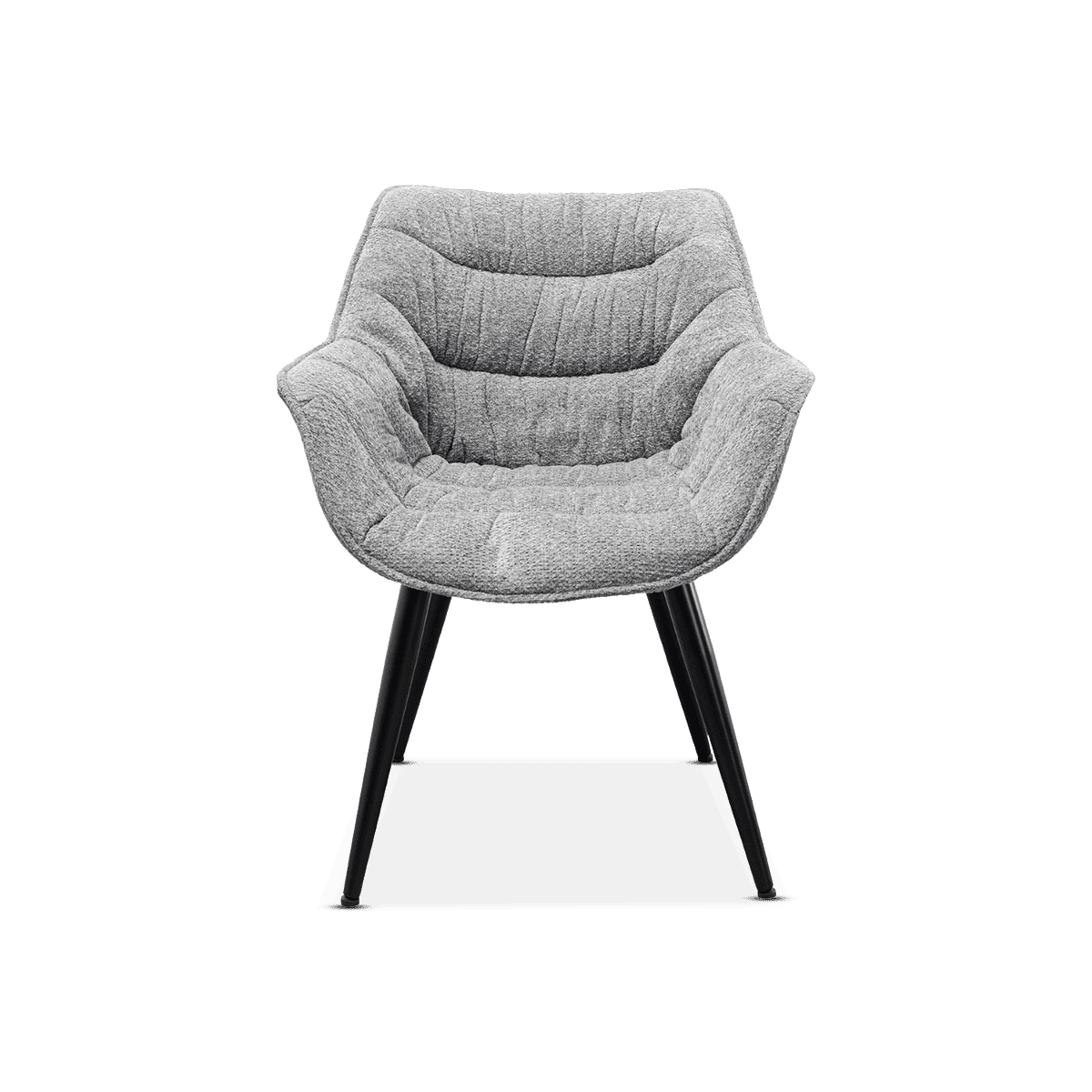 Dining Chair W/Armrest Thelma Melange Grey