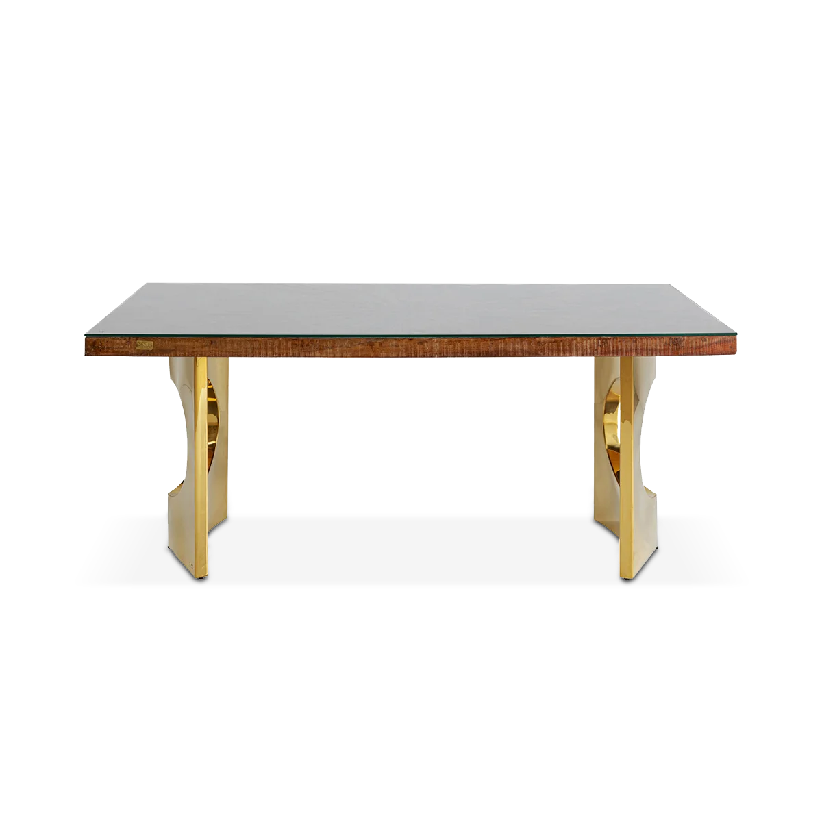 Dining Table Conley Oho Gold 180X90Cm