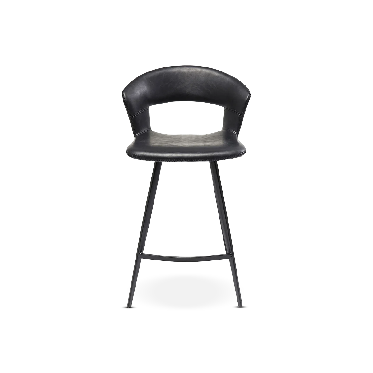 Reunion Bar Stool, Black