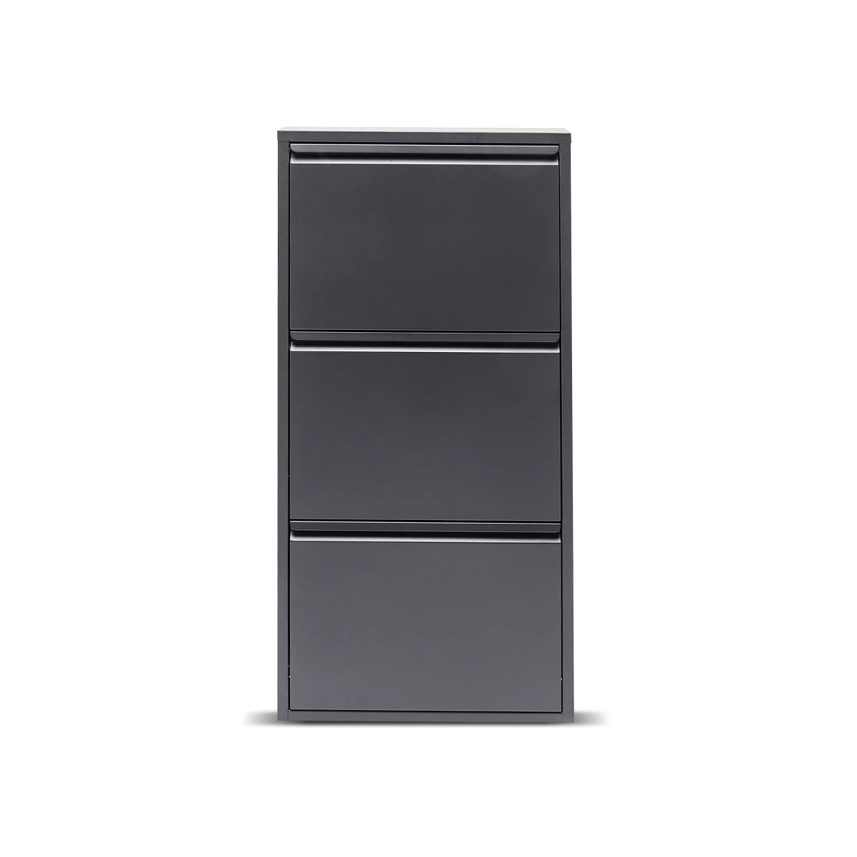 Caruso Shoe Container 3, Anthracite Black