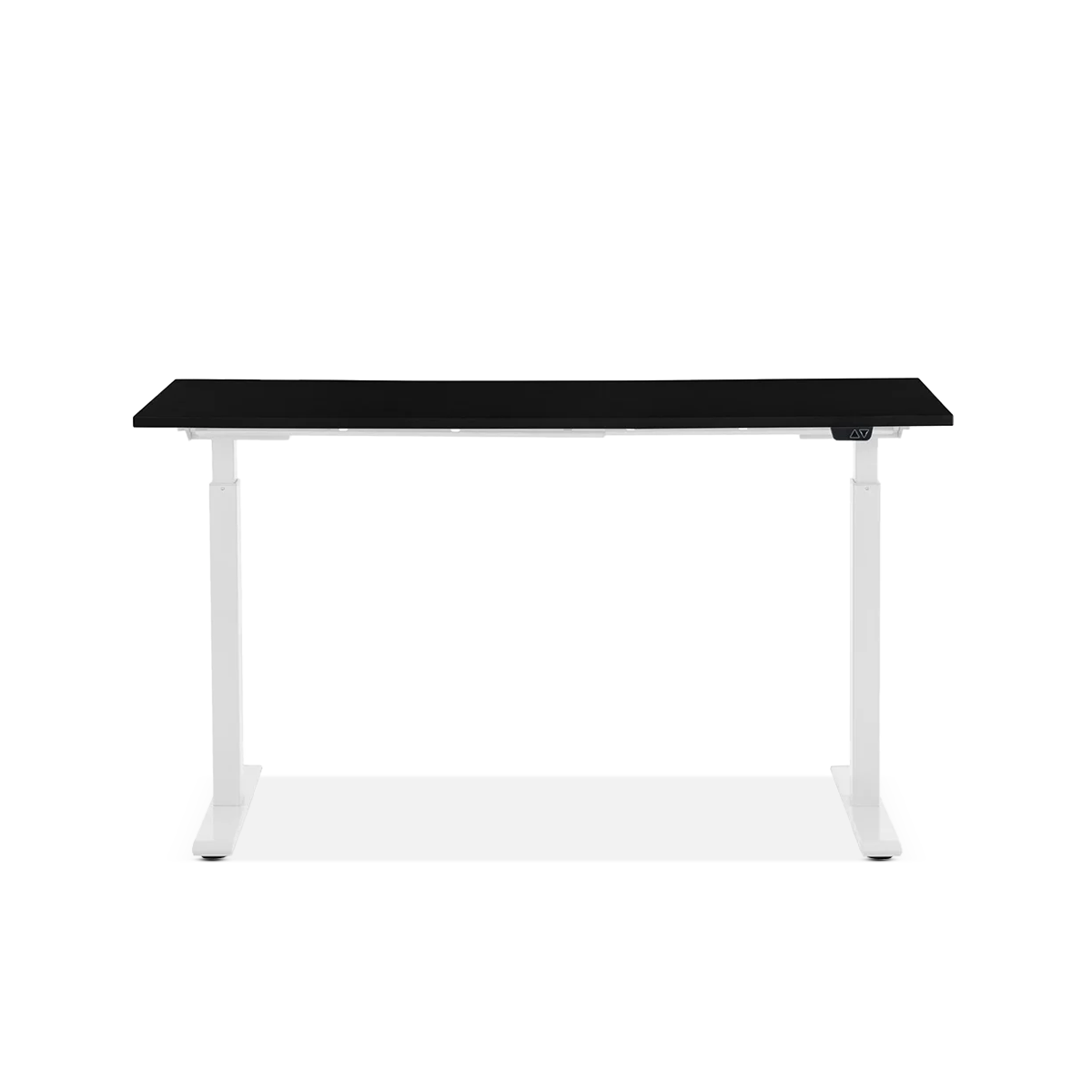 Smart Office Desk, White Black, 120X70