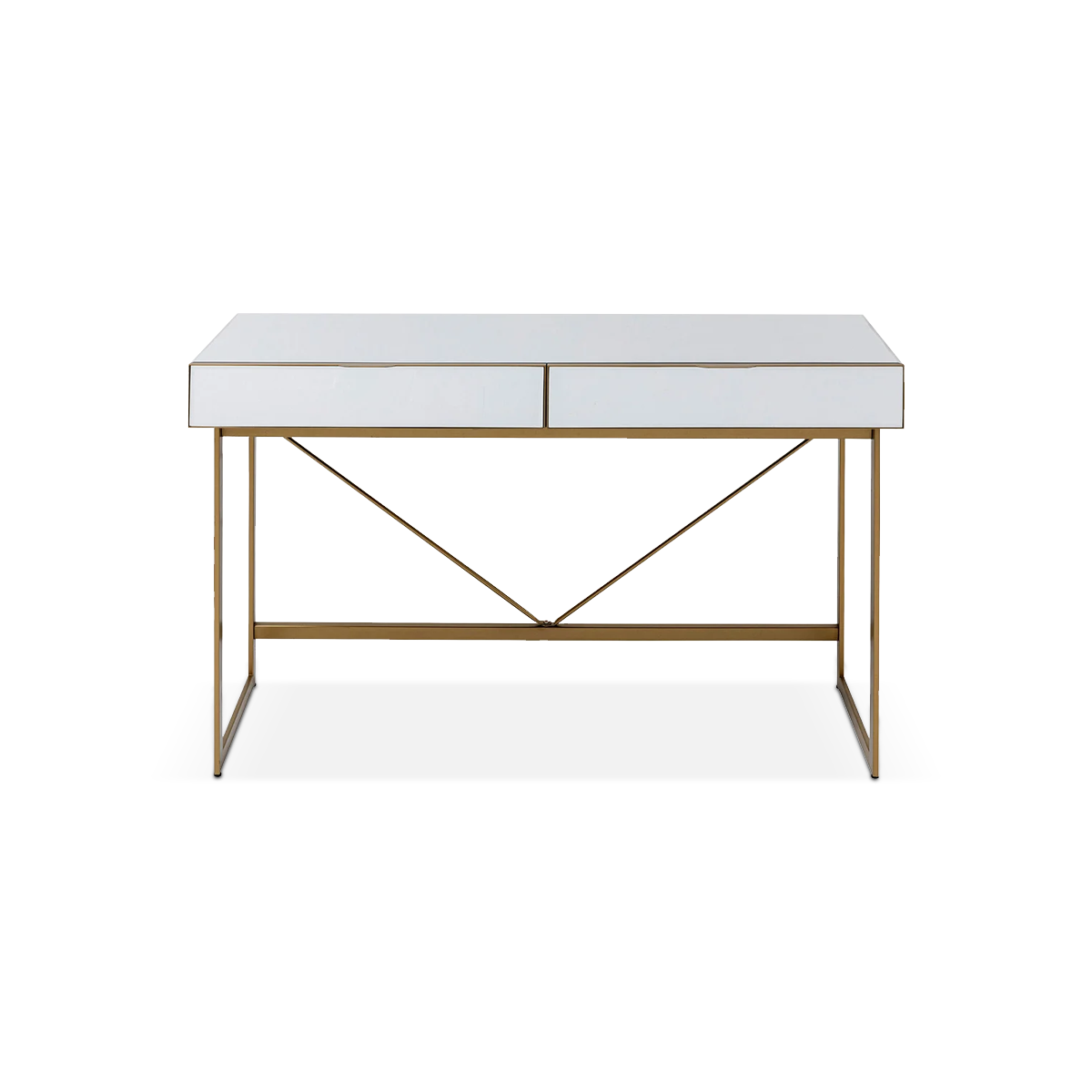 Soran Desk, Gold, 120X50Cm