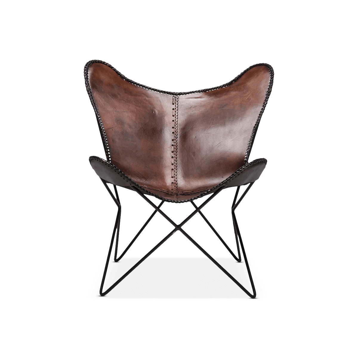 Butterfly Armchair, Eco, Brown
