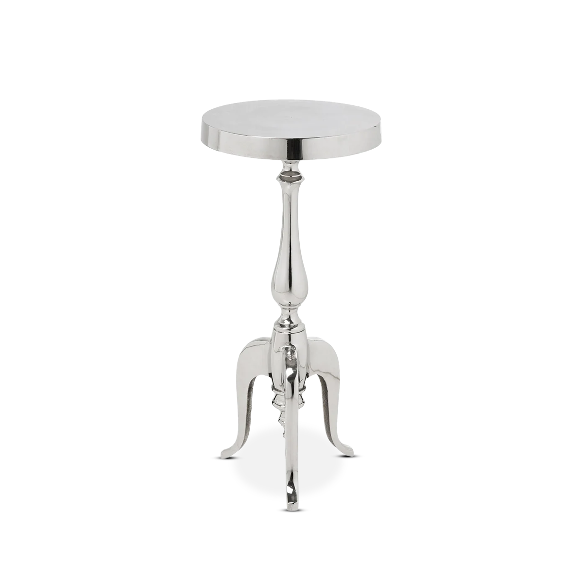 Barocco Side Table Alu DIA27Cm