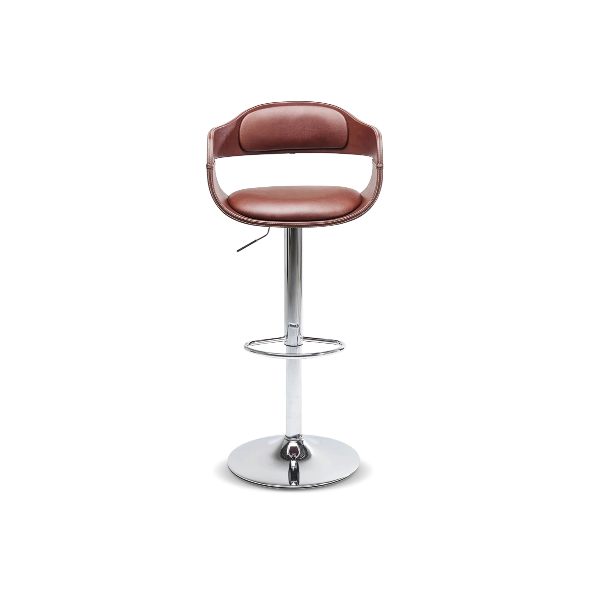 Monaco Bar Stool, Nougatbrown