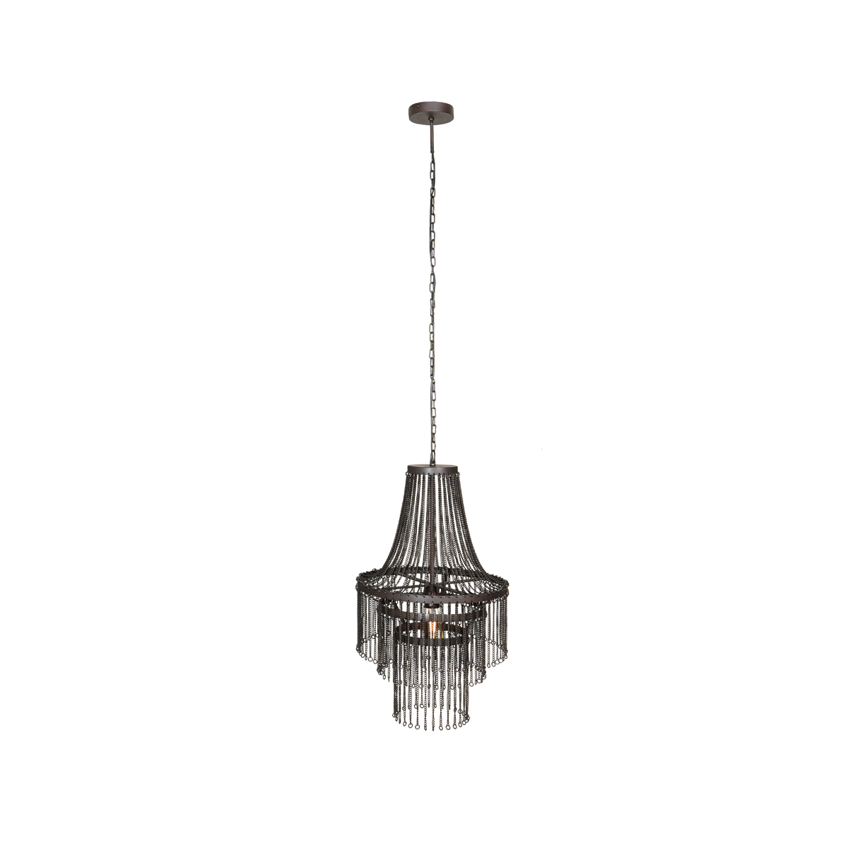 Chain Ceiling Lamp – Grey