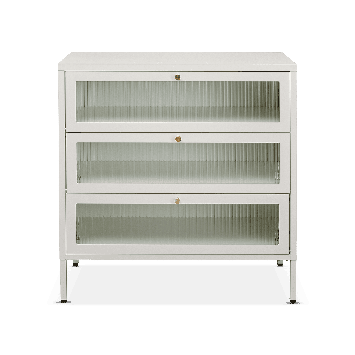 Paros Dresser Trio - White