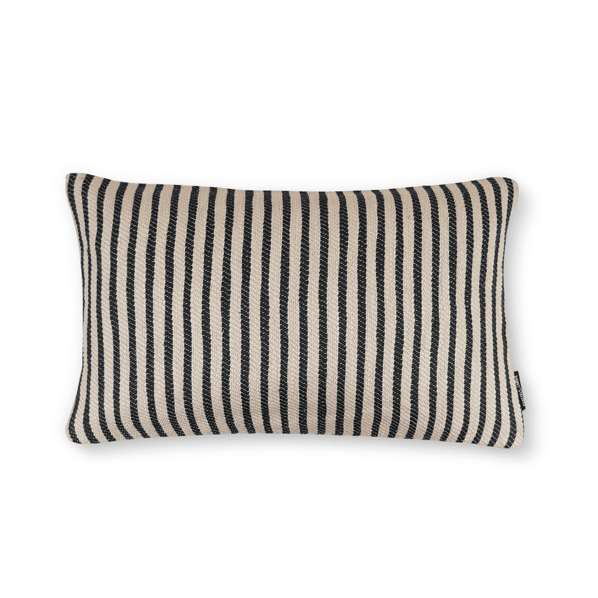Black Trail Rectangular Cushion (Small) - Black