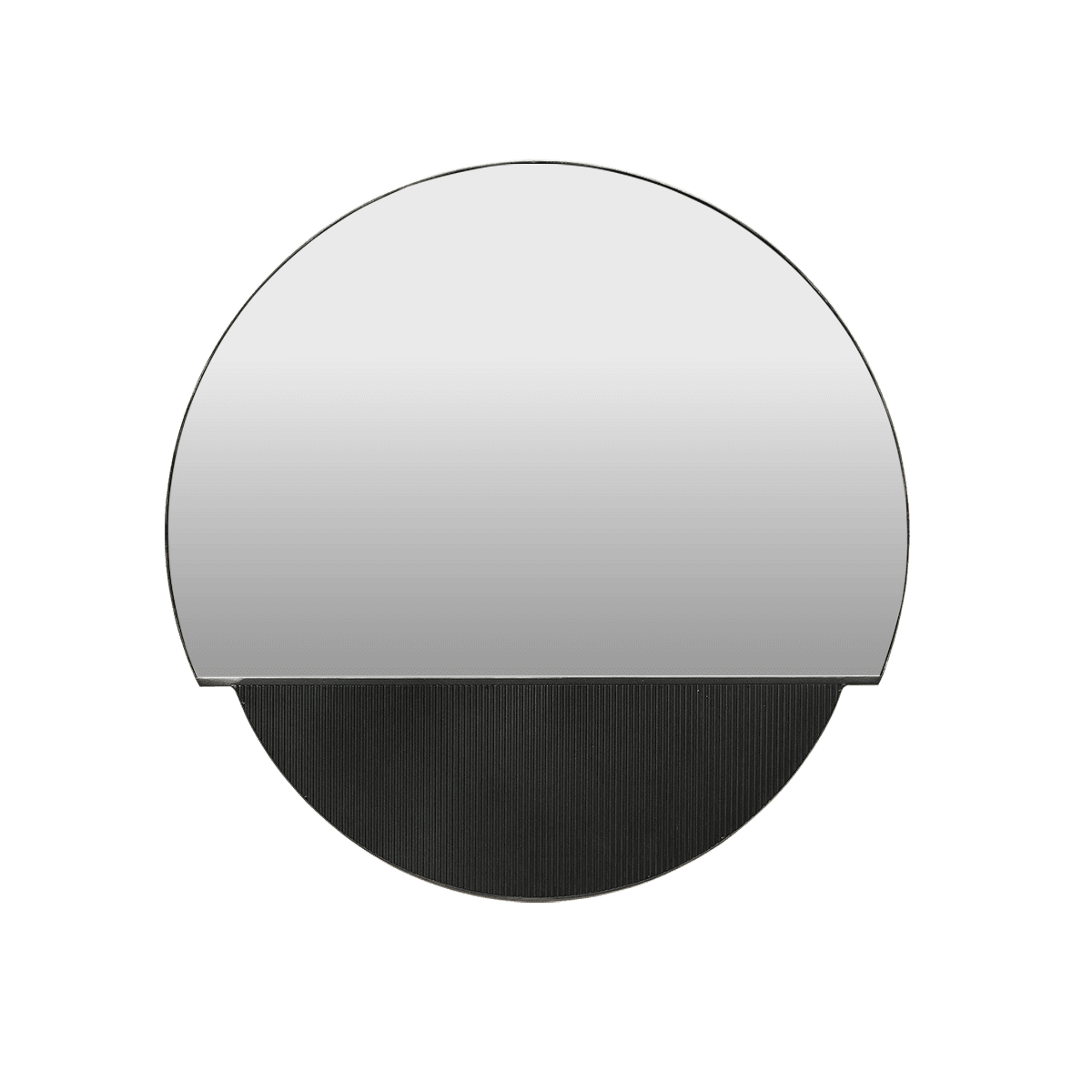 Lucas Wall Mirror (Large) - Brown
