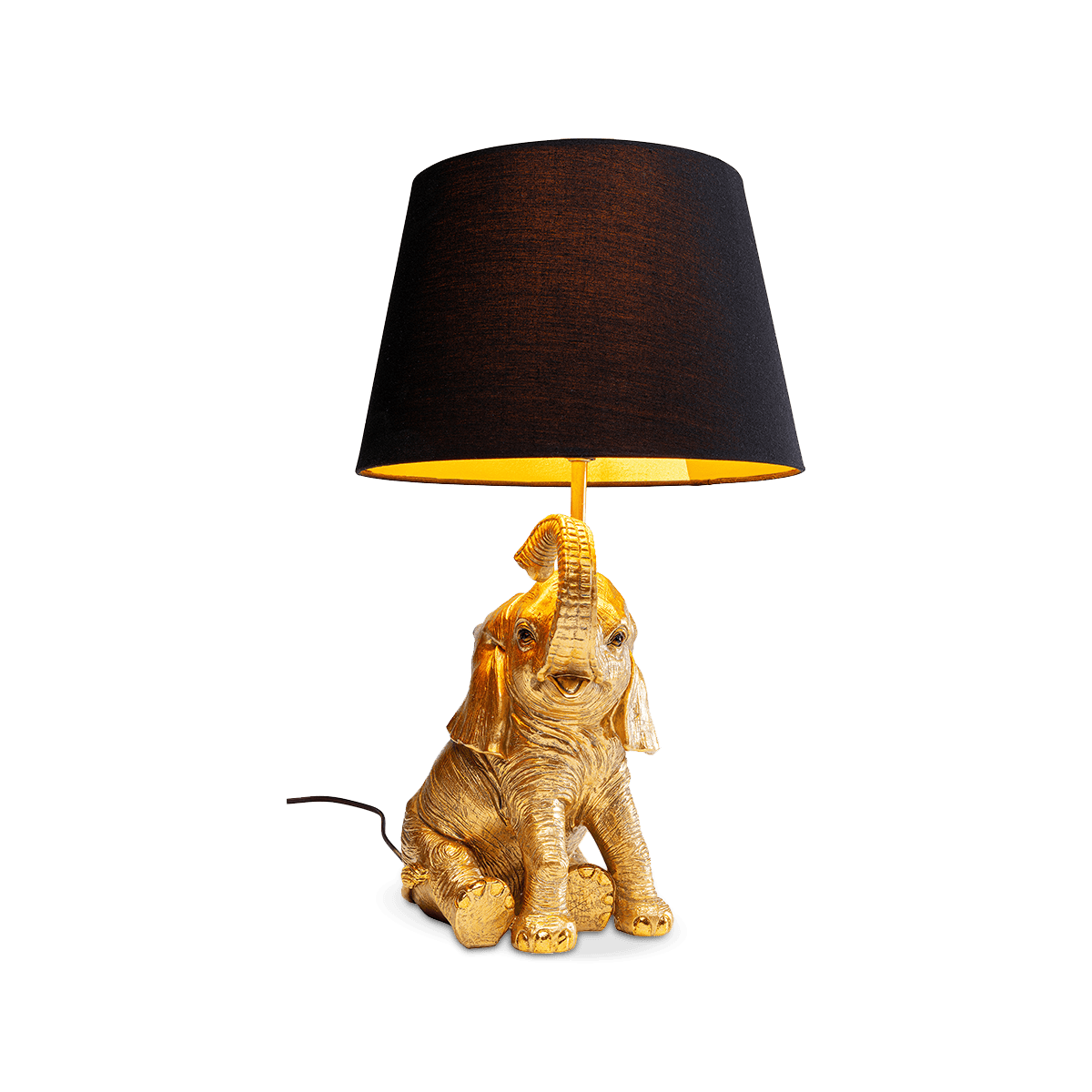 Happy Elephant Table Lamp - Multicolored