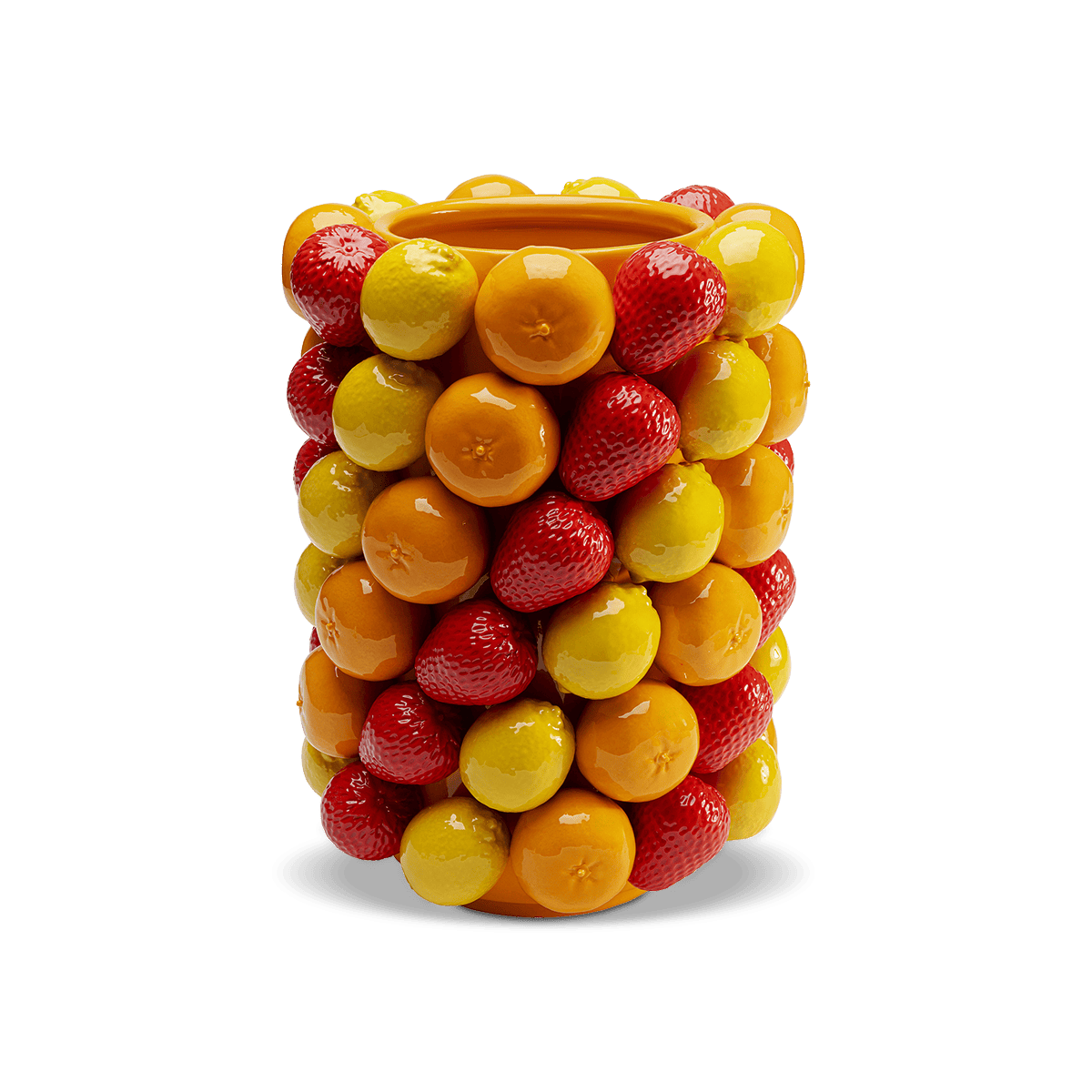 Fruit Parade Vase (Medium) - Multicolored 