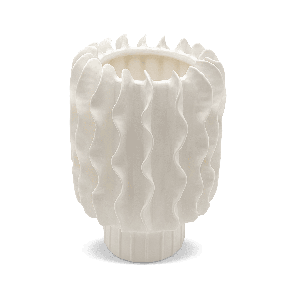 Viento Vase (Medium) - White