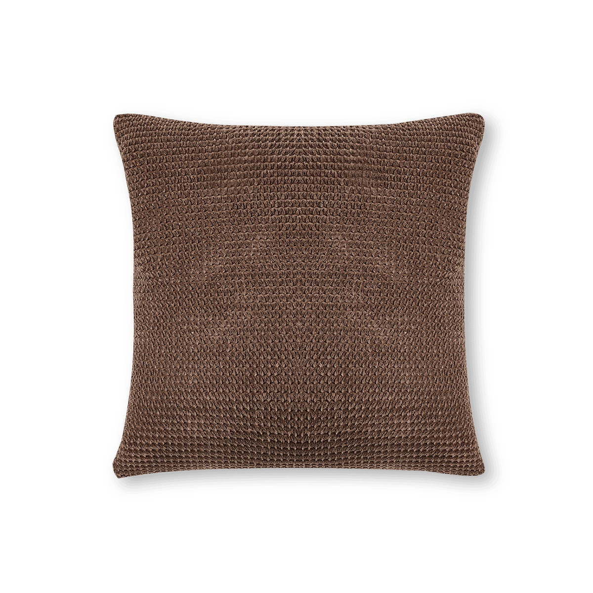 Capri Square Cushion - Light Brown