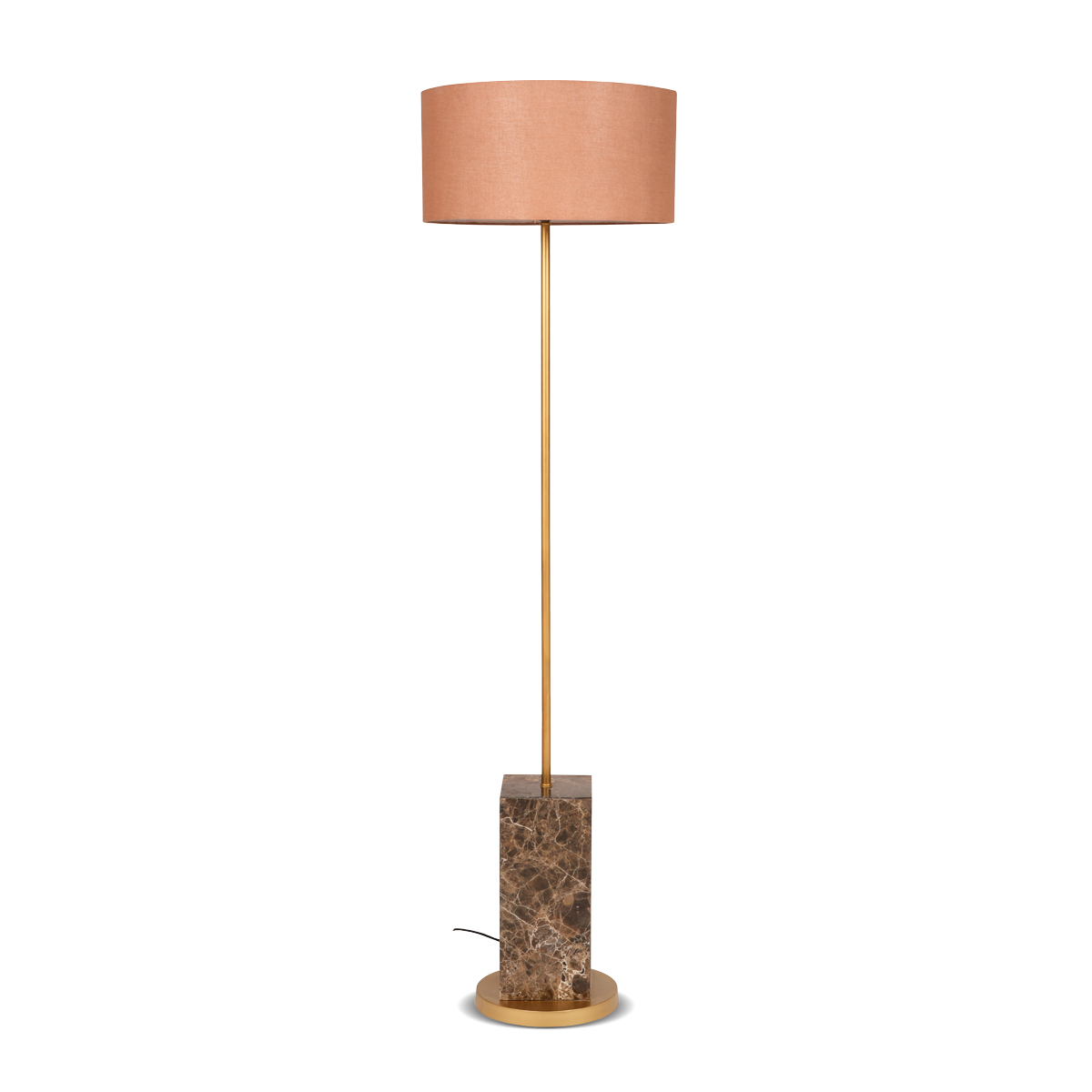 Cam Tall Floor Lamp - Gold