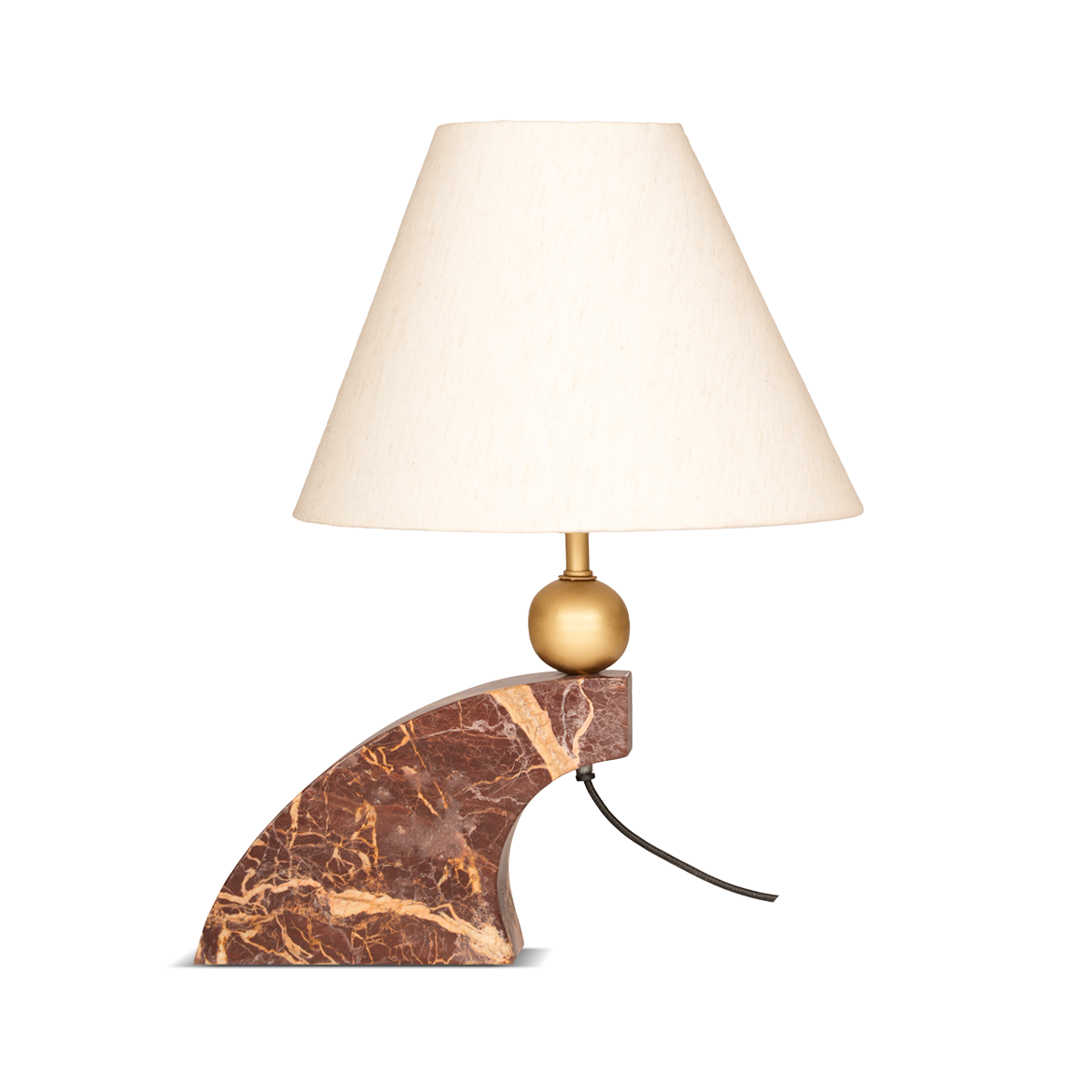 Alcove Tall Table Lamp - Red Cherry