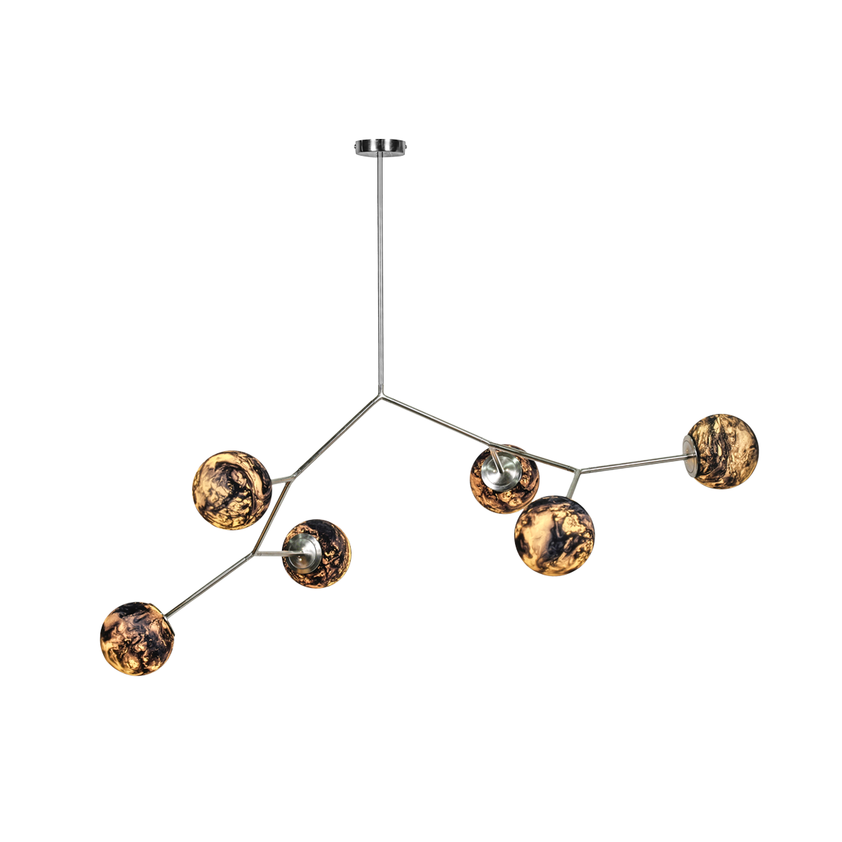 Noir Chandelier - Black
