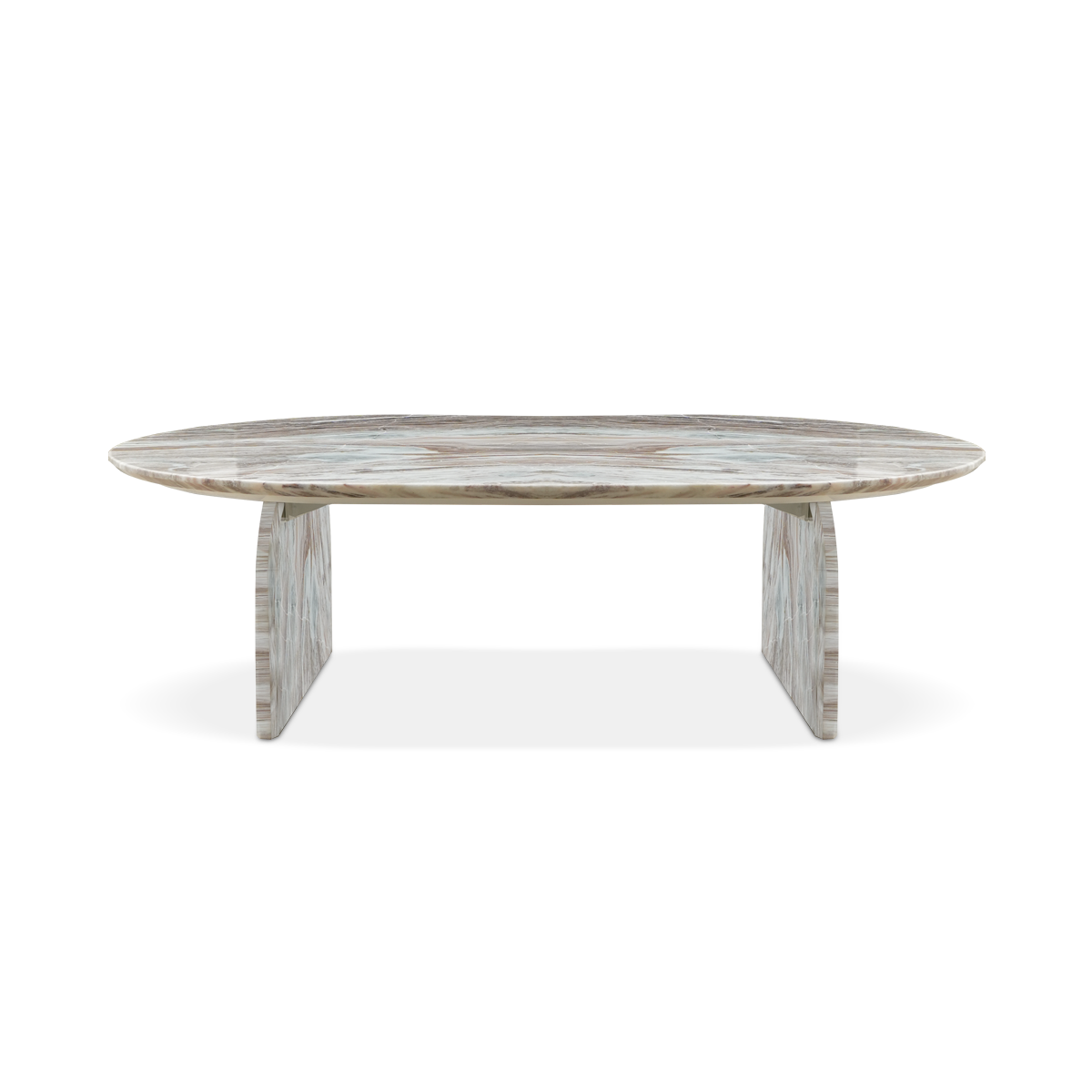 Kyoto Marble Coffee Table - Toronto Brown