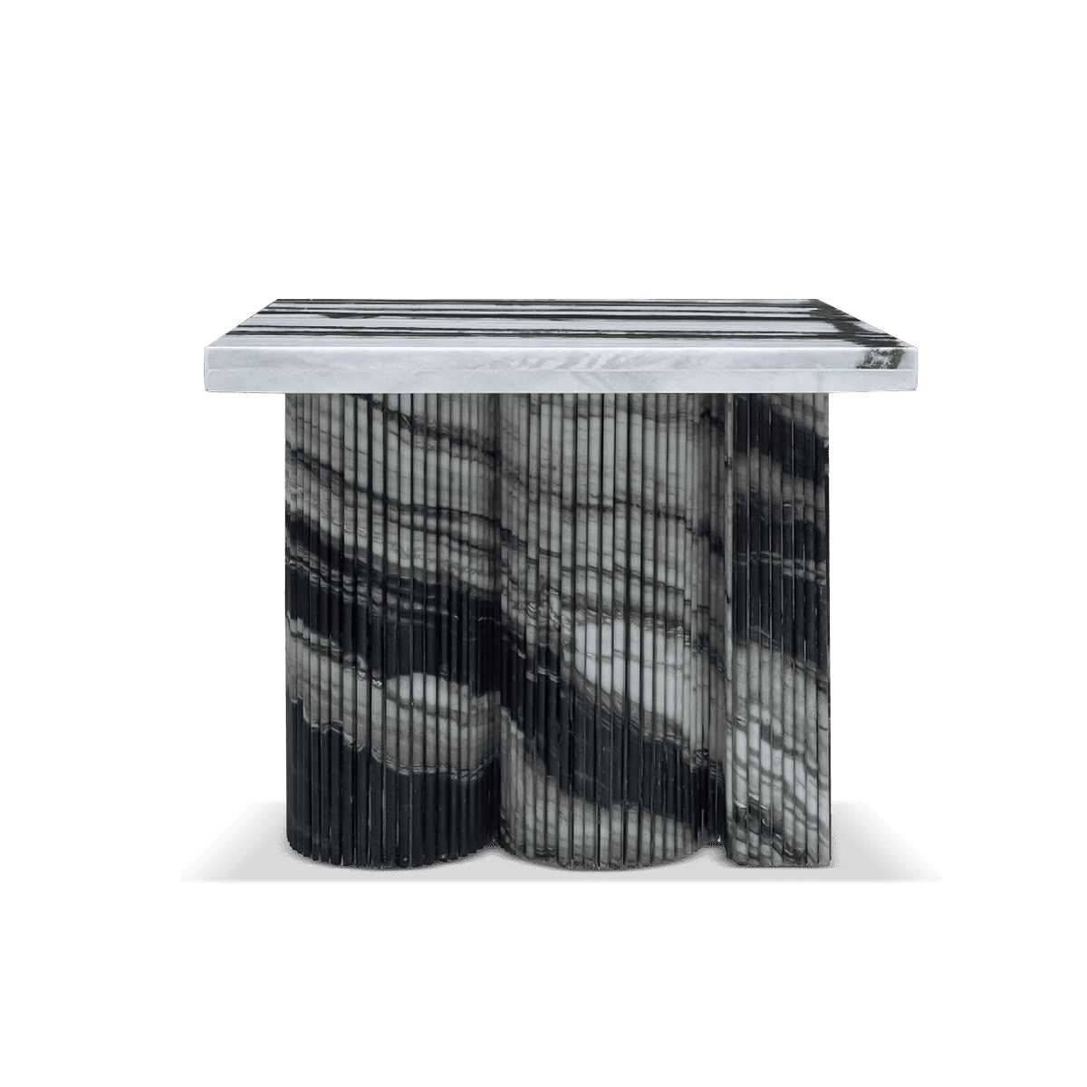 Berlin Marble Side Table - Panda Marble