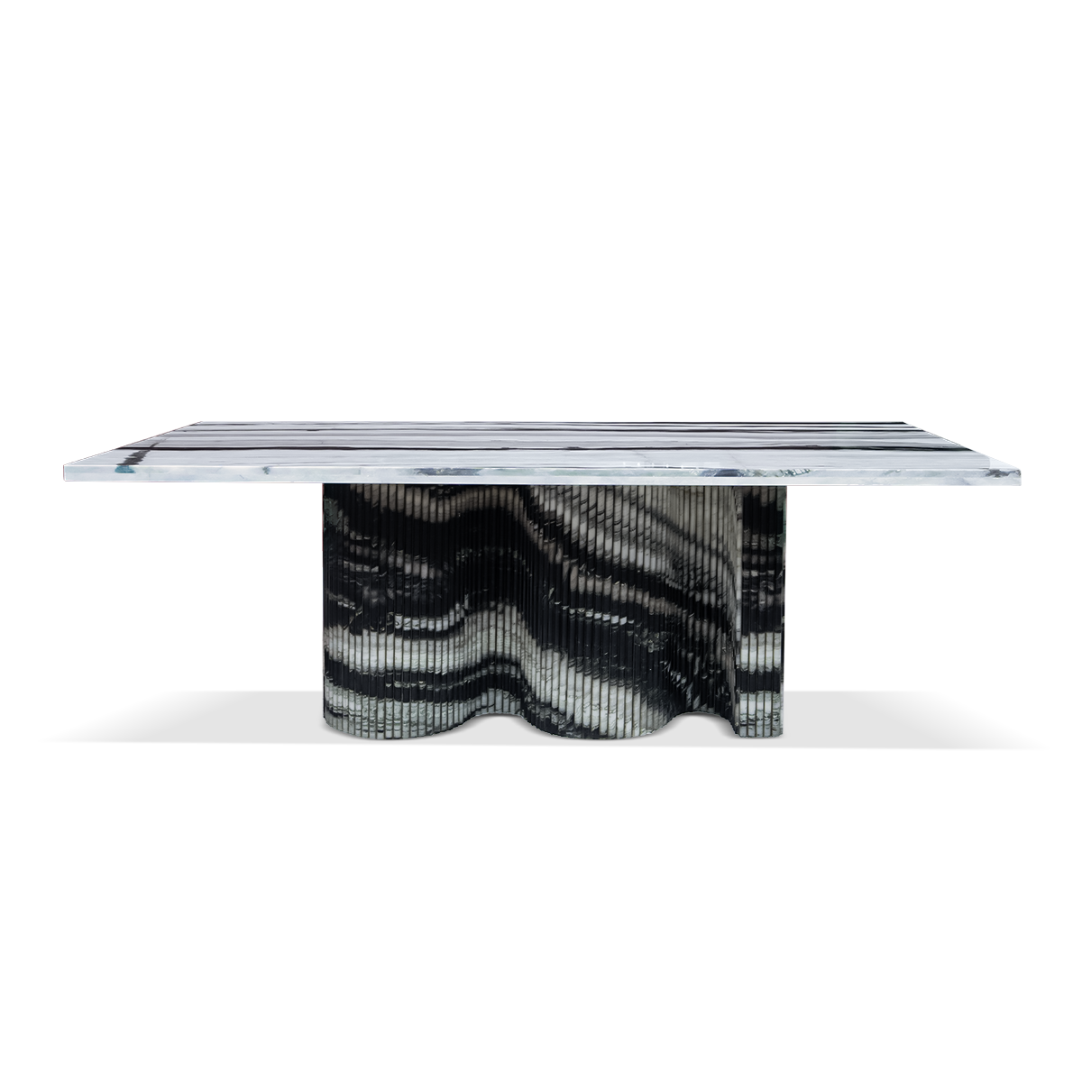 Berlin Marble Dining Table - Panda Marble