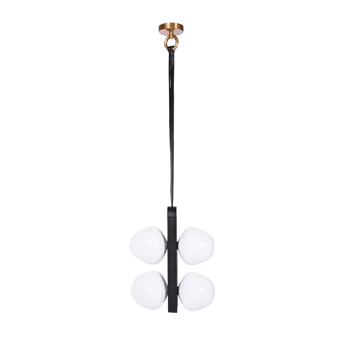 Supernate Pendant - Black & Gold
