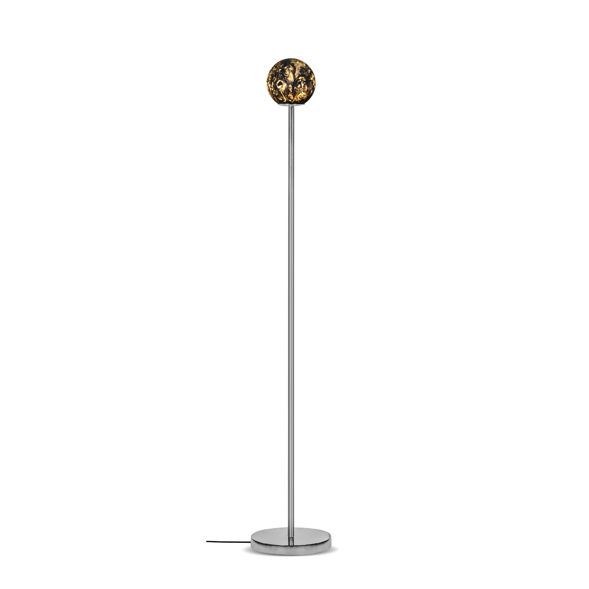 Noir Floor Lamp (Single Branch) - Gold
